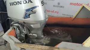 Запуск двигателя Honda BF50