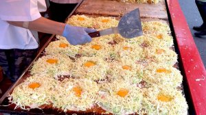 Уличная еда Япония Окономияки как приготовить окономияки по-хиросимски