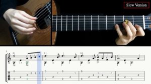 ЛЕБЕДИНОЕ ОЗЕРО на Гитаре. Уроки гитары. Ноты и Табы Sky Guitar