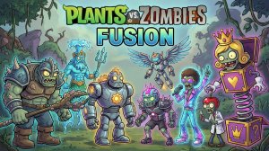 Зомби против растений PvZ Fusion Plants vs Zombies Растения против Зомби Битва