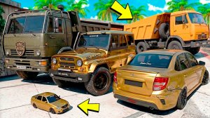 Угнал кучу золотых чит тачек у мажора в GTA 5! Битва воров в ГТА 5 Онлайн!