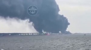 УДАР ПО БАЛТИКЕ. ГОРИТ УСТЬ-ЛУГА.