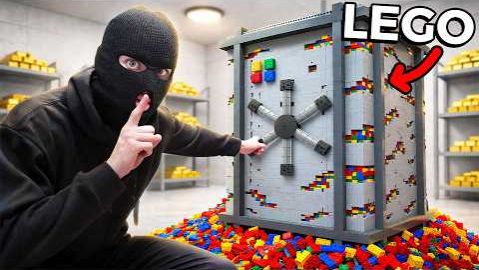 Гигантское хранилище ЛЕГО против грабителя!