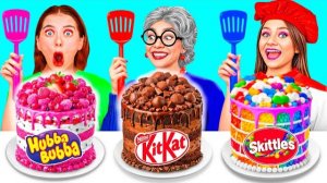 Я vs бабушка Кулинарный вызов | Удивительные навыки и хитрости Crazy DO