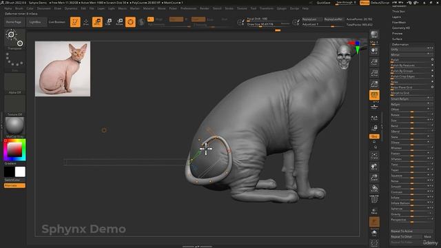 34. Sphynx Sculpt Demo смотреть онлайн