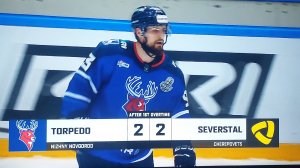 Хоккей. Овертайм Плей - офф 1/8  финала Торпедо - Северсталь