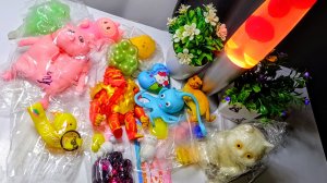 АСМР Распаковка сквишей и антистрессов 🤗 ТАБА лапки 🐾 приятные звуки АСМР