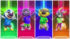 ГОВОРЯЩИЙ ТОМ И ЕГО ДРУЗЬЯ: Кто победит в ТАНЦЕВАЛЬНОЙ БИТВЕ? 🐱🐶 Веселый МУЛЬТИК! 🏆