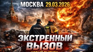 Новости Сегодня 29.03.2026 - Россия, #Москва, Экстренный вызов новый выпуск, Катаклизмы, События #чп