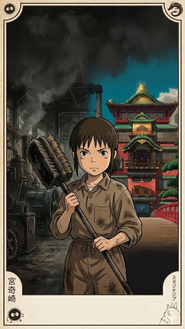 Отмененный проект студии Ghibli #УнесённыеПризраками #Миядзаки #Гибли #Аниме #Ghibli