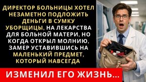 Истории из жизни| Директор больницы решил помочь скромной уборщицы |Аудио рассказы|Жизненные истории