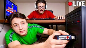 Я прислал Читеру USB ФЛЕШКУ чтобы ЗАТРОЛЛИТЬ Его на СТРИМЕ...