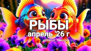 ♓️ РЫБЫ. АПРЕЛЬ 2026 года 🔮