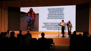 Выступление 151 группы.