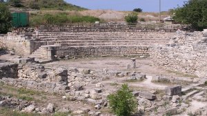 18. Древнегреческий античный театр в Херсонесе. Как нашли, как сохраняли.