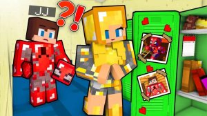 Золотая девушка влюбилась в Джей Джей Человека паука Ред Стоуна. Майнкрафт Мультик