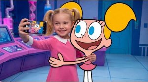 Что если персонажи ЛАБОРАТОРИИ ДЕКСТЕРА появятся в реальной жизни РЕАКЦИЯ