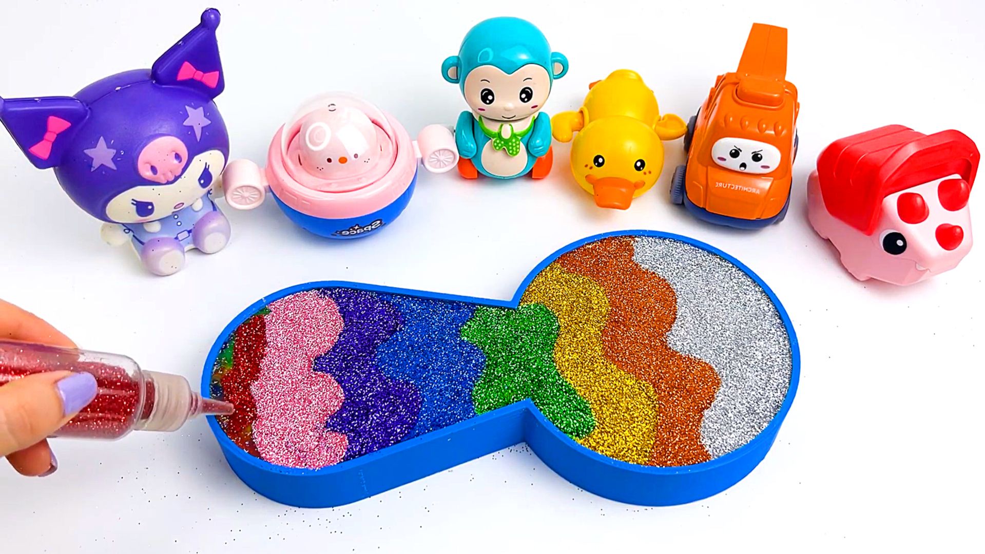 Мультики для детей. Разноцветные слаймы. Звуки АСМР для детей. Игрушки развивающие. Волшебство