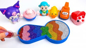 Мультики для детей. Разноцветные слаймы. Звуки АСМР для детей. Игрушки развивающие. Волшебство