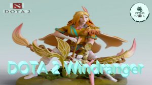 СТРИМ ГАЙД Dota 2 Дота 2 Windranger Виндрангер  ВРКА Рейтинг Прямой Эфир 4