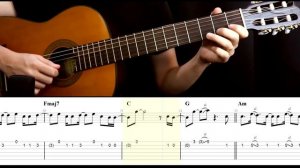 WITHOUT YOU The Kid Laroi на Гитаре. Уроки Гитары. Ноты и табы Гитары Level Up Guitar Tabs