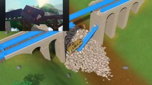 Томас и его друзья авария 2 экрана