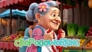 Про бабусю и бусы(скороговорка)