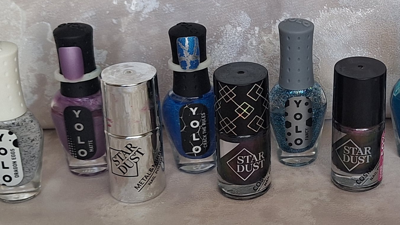 Коллекция лаков: YOLO, STAR DAST