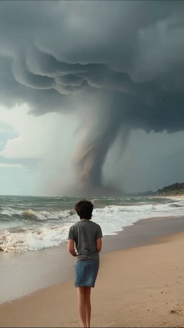 Штормовая угроза: Борьба с природой #природа #шторм #экстремальныеявления