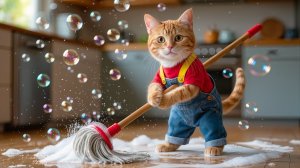 Маленький котенок становится супергероем 🐱💪 Помогает больной кошке| Трогательная история. Мультики