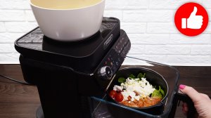 Очень Вкусно, Просто и Сытно. Как приготовить Макароны в аэрогриле на ужин! Кухонная станция МС550