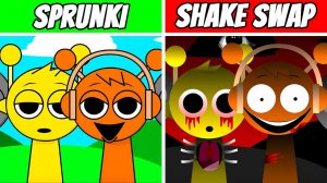 Incredibox Sprunki Но Shake SWAP! Normal Vs Horror Version (Новый Мод)