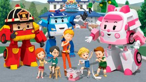 робокар поли развивающая и развлекательная игра для детей мультфильм