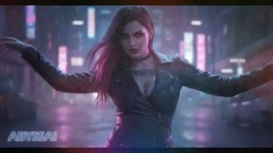 ABYSSAi - PIXEL LIGHT 90s Eurodance Night Drive Cyberpunk VisualsOriginal Mix