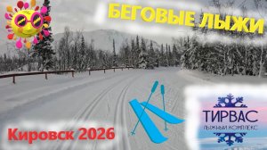 Катание на БЕГОВЫХ ЛЫЖАХ в Кировске! Обзор трасс лыжного комплекса Тирвас. БЕГОВЫЕ ЛЫЖИ в Тирвасе!