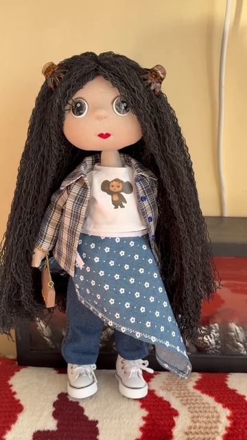 Текстильная кукла Часть 2