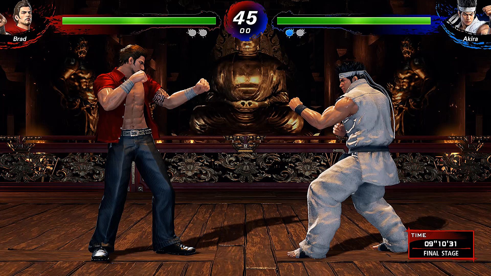 Virtua Fighter 5 R.E.V.O Brad, Jean, Akira