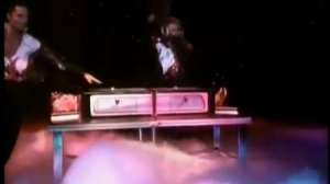 Siegfried and Roy Sawing Lynette in half