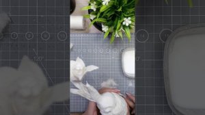 Мастер класс по ватной игрушке Луковка Нарцисса часть 2