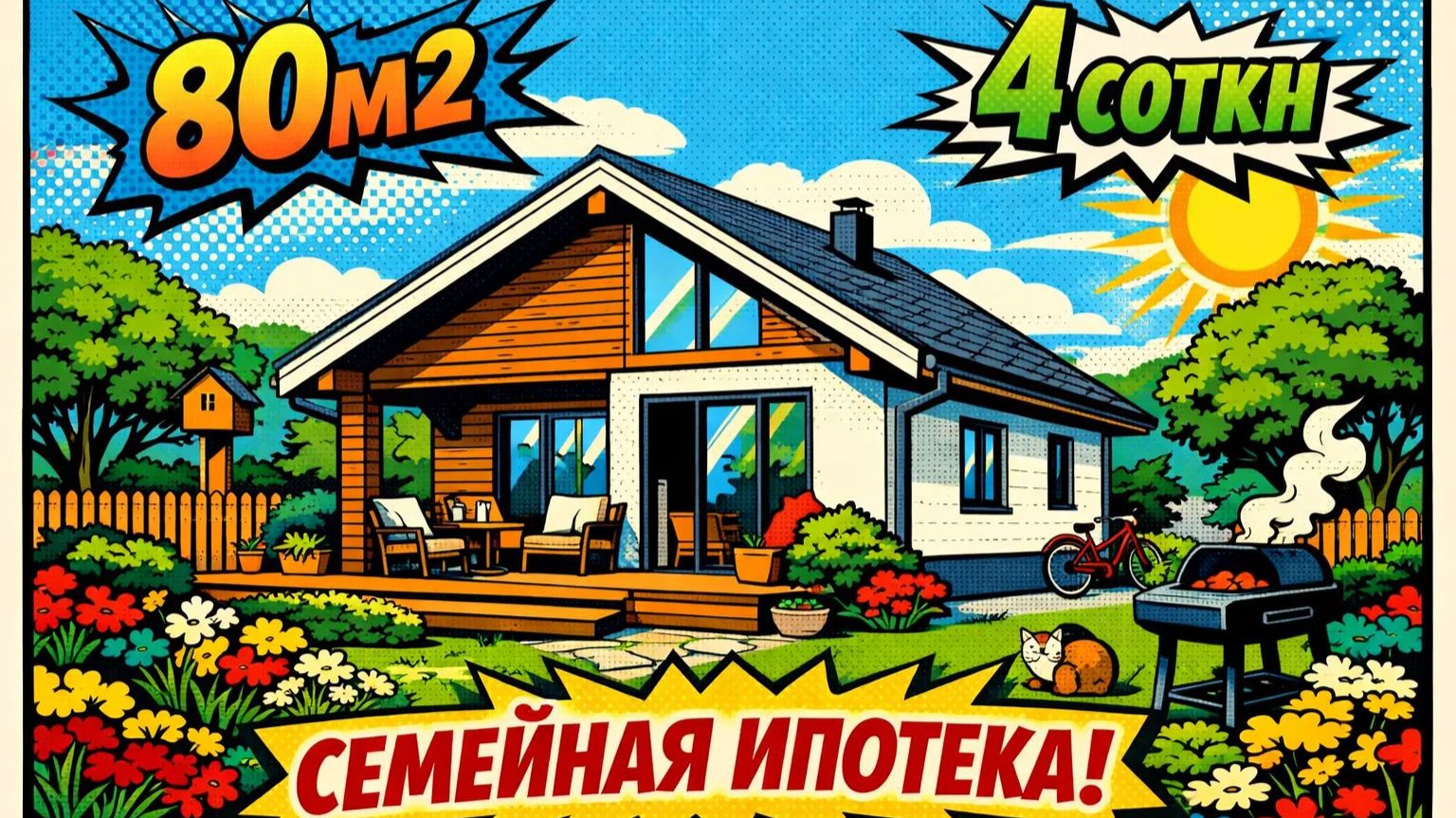 Дом в семейную ипотеку