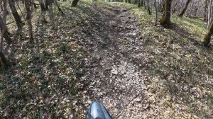 Irbis XR250R, подъём по тропе.