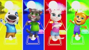 ГОВОРЯЩИЙ ТОМ И ДРУЗЬЯ: Кто победит в ТАНЦЕВАЛЬНОЙ БИТВЕ? 🐱🐶 Самый веселый МУЛЬТИК! 🏆