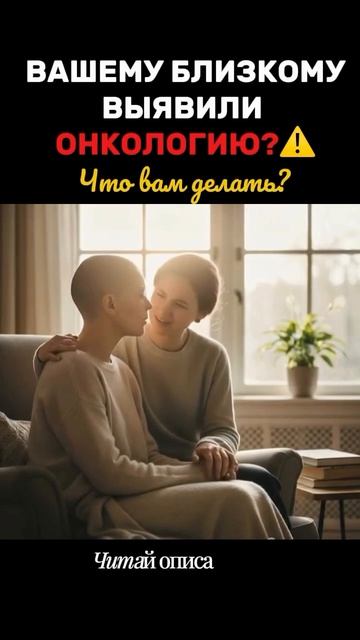 Вашему близкому выявили онкологию? Что делать?