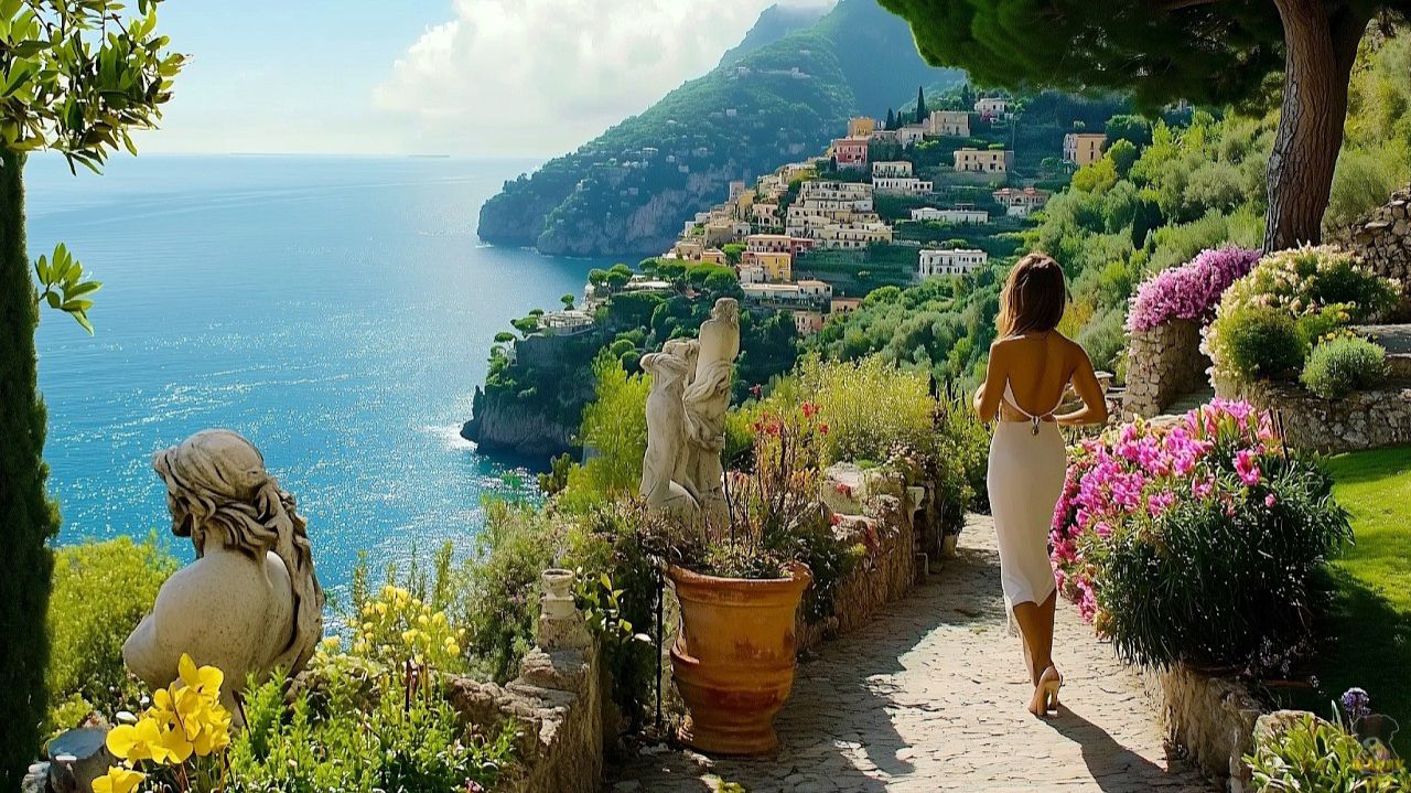 Равелло самая красивая деревня на вершине холма и скрытая жемчужина на побережье Амальфи, Италия!