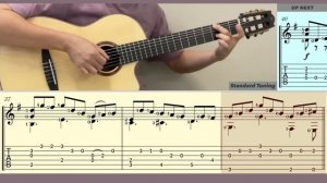 JESU, JOY OF MAN'S DESIRING на Гитаре. Уроки Гитары. Ноты и табы для Гитары Rainy Day Studio