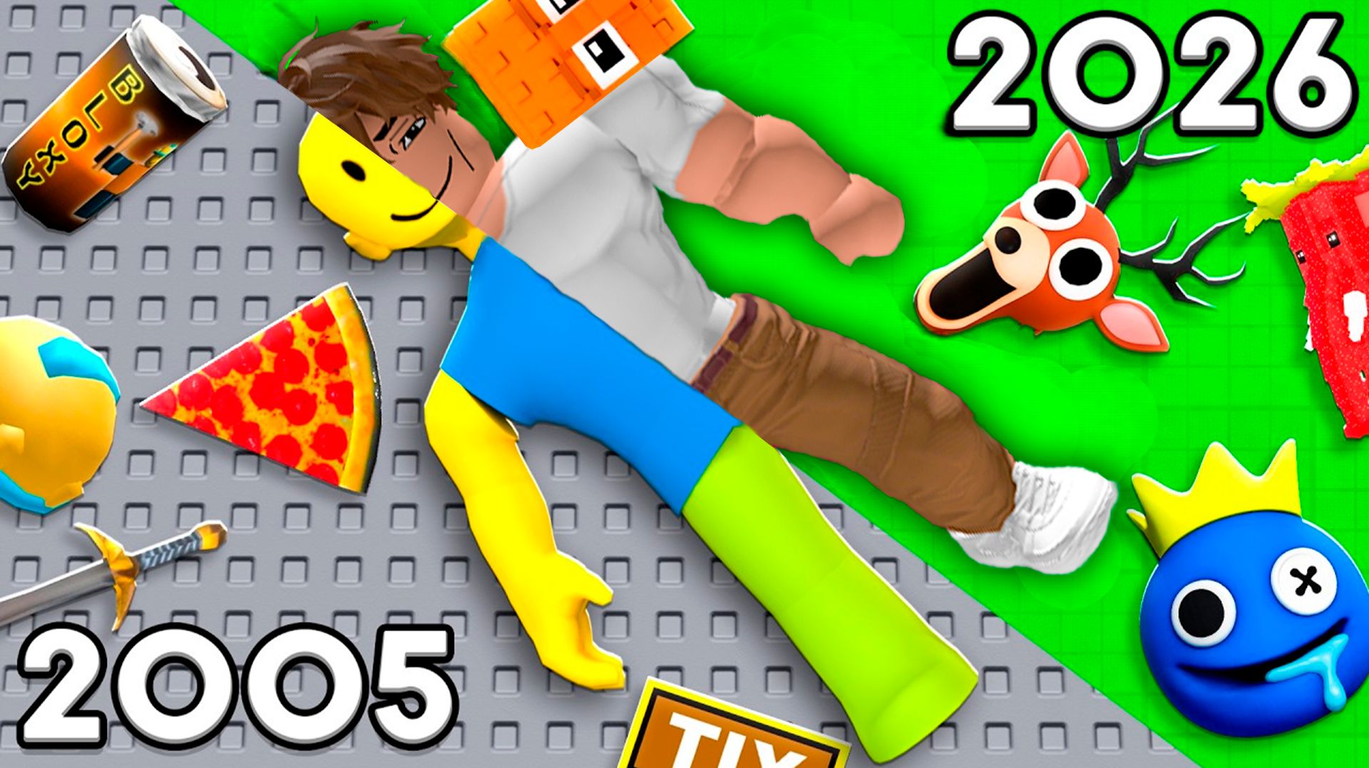 ЗАХОЖУ В ОДНУ РОБЛОКС ИГРУ ИЗ КАЖДОГО ГОДА