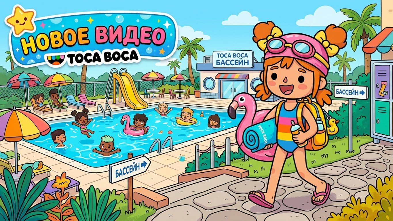 ОБЗОР НОВОЙ ЛОКАЦИИ Тока Бока Аквапарк