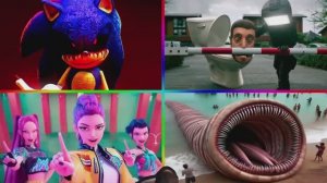 СОНИК против МОНСТРОВ: Кто победит? 🆚 Сиреноголовый, Червь Эрозии и Охотник на демонов! 🏆