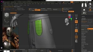 Рыцарь (Zbrush.) 3 стадия