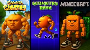 УДИН ДУН ДУН ДУН ЛЕГЕНДАРНЫЙ АПЕЛЬСИН В РАЗНЫХ ИГРАХ! ИТАЛЬЯНСКИЙ МЕМ ПОПАЛ В ИГРЫ Ё МОЁ